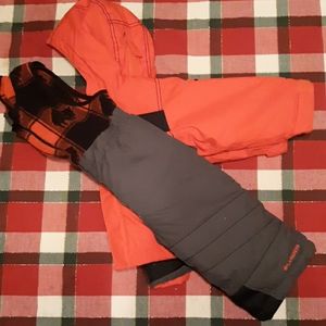Columbia jacket and snow pants